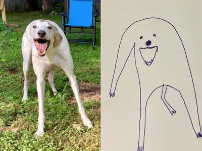 Как нарисовать собаку поэтапно карандашом (54 фото) - легкие мастер-классы  для начинающих