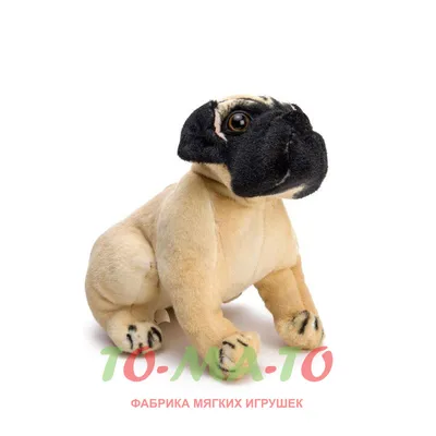 Собака Мопс Джеймс - коллекционная кукла | Татьяна мебель