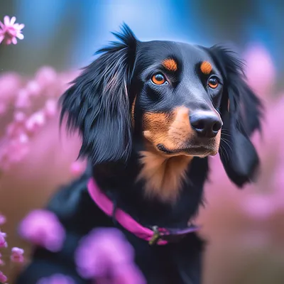 Собаки в цветах: 16 удачных идей для фото четвероногого друга на природе |  Мой идеальный альбом | Дзен