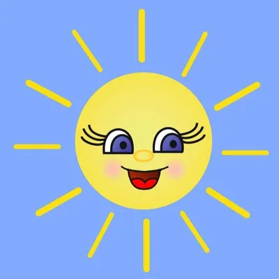 солнце с солнечными лучами на голубом небе с облаками Фото Фон И картинка  для бесплатной загрузки - Pngtree