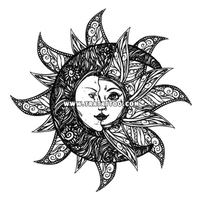 Солнце и луна с облаками в концепции круга все время Иллюстрация вектора -  иллюстрации насчитывающей метеорология, иллюстрация: 155734208