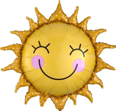 Фигура Солнышко улыбка (66 см)