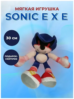 Купить Sonic Exe Game Spirit Hell Sonic Plush Doll Плюшевые игрушки | Joom