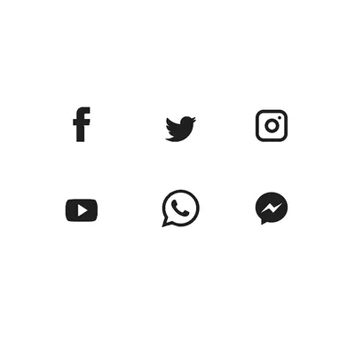 простые иконки социальных сетей PNG , иконки социальных медиа, социальные  сети, логотип социальной сети PNG картинки и пнг PSD рисунок для бесплатной  загрузки