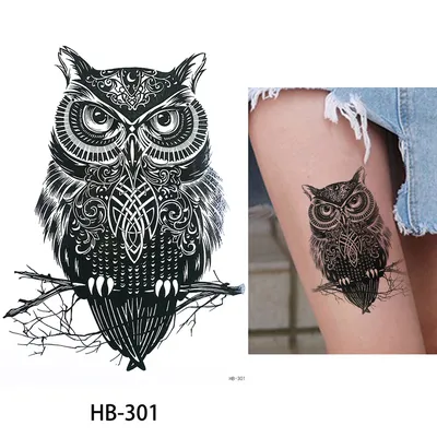 Значение татуировки Совы: фото и экскизы татуировки | Жизненно | Дзен
