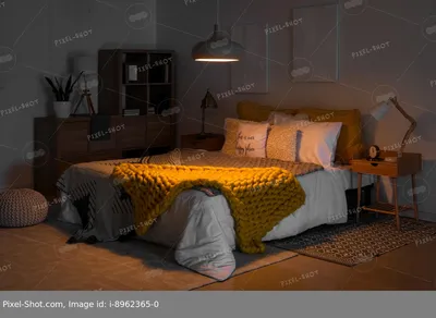 Комната спальня ночью (59 фото) - фото - картинки и рисунки: скачать  бесплатно