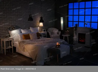 спальня с двуспальными кроватями сидящая ночью с телевизором и письменным  столом, роскошный гостиничный номер, Hd фотография фото, мебель фон  картинки и Фото для бесплатной загрузки