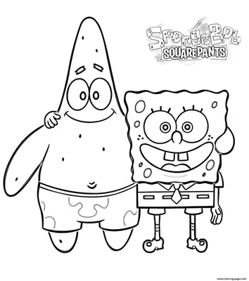 Как нарисовать Патрика из мультика Спанч Боб / How to draw Patrick from  SpongeBob (Губка Боб) - YouTube
