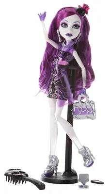 Купить кукла Monster High Спектра Вондергейст Ночь монстров BBC12, цены на  Мегамаркет