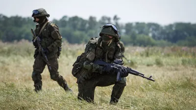 Спецназ России Два солдата стоковое фото. изображение насчитывающей темно -  154720158