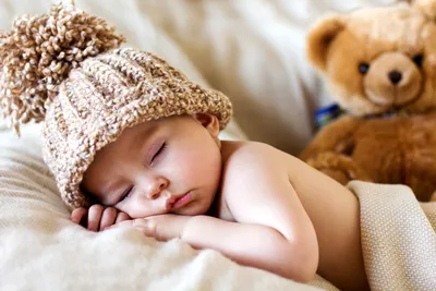 Милый спящий малыш :: Стоковая фотография :: Pixel-Shot Studio