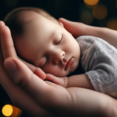 Симпатичный Спящий Ребенок На Белом Фоне — стоковые фотографии и другие  картинки Младенец - iStock