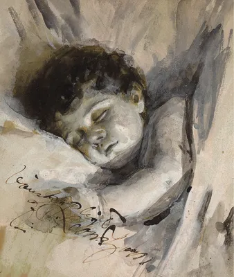 Картина \"сладкие сны\" спящий ребенок №477713 - купить в Украине на Crafta.ua