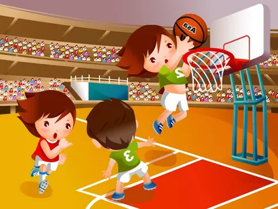 Спортивные фоны для детского сада - 36 фото