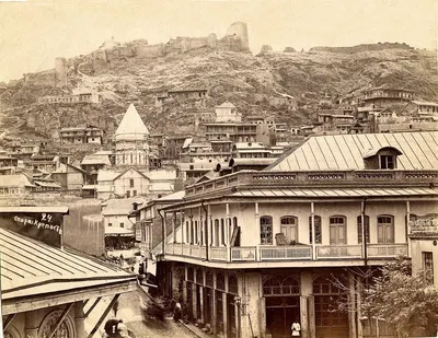 Нашёл старые фотографии города Тбилиси. До 1900 года. 40+ фото. Часть 1. |  Грузия | Дзен
