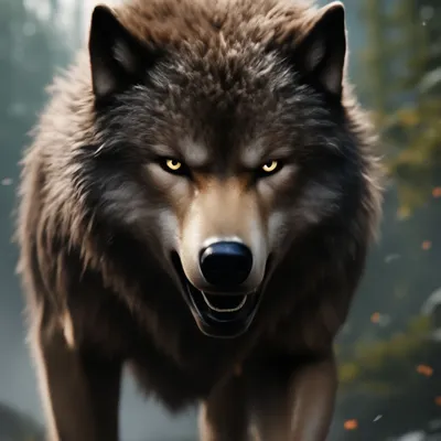 Волк джейкоб, оборотень из фильма \"…» — создано в Шедевруме
