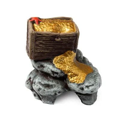 Открыть сундук с сокровищами, наполненный золотыми монетами, золотом и  ювелирный изолированными на белом фоне Иллюстрация штока - иллюстрации  насчитывающей крона, финансы: 169085354