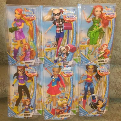 Новые куклы DC Super Hero Girls Супергерои – купить в Москве, цена 850  руб., продано 8 января 2019 – Игрушки и игры