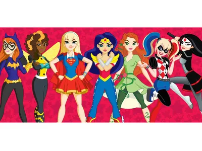 DC Super Hero Girls Super Hero High героини все вместе - DC Super Hero  Girls - YouLoveIt.ru