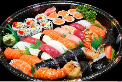 Рисунок суши роллы - 47 фото