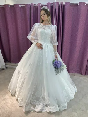 Свадебное платье Вирсавия 2023 - Свадебные платья больших размеров Москва