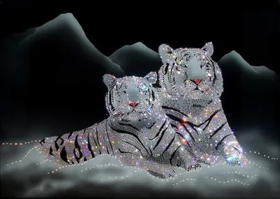 Картины с кристаллами Сваровски (Swarovski) купить недорого в  интернет-магазине подарков в Москве