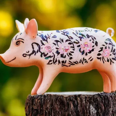 Pin by Елена Уляшева on Картинки для декупажа | Piggy, Pig face, Pig