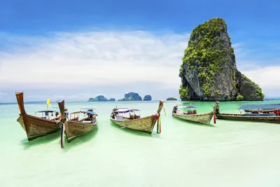Обои Таиланд, пляж, море, берег, песок, пальмы, путешествия, туризм,  Thailand, beach, sea, shore, sand, palms, travel, tourism, Туризм #6457