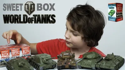 Коробочки Sweet Box World of Tanks | Коллекционные Танки Распаковка -  YouTube