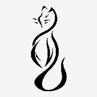 Кошка., Татуировки :: Тату салоны ::Rusmed.Ru - Медицинский портал о  компаниях, клиниках и салонах красоты