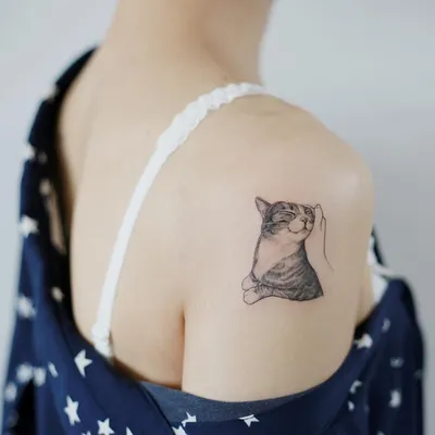 Безграничная любовь и связь со своим котиком увековеченная в тату.. |  Mademoiselle.KAt | Дзен