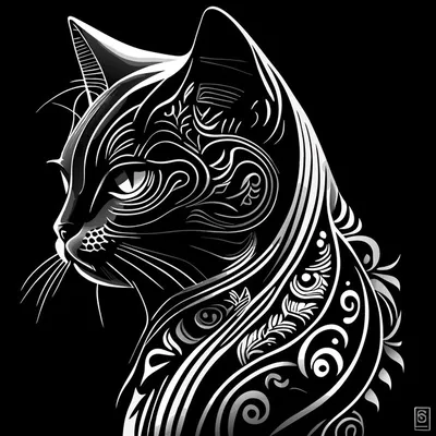 Самые красивые татуировки с кошками