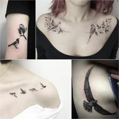 Tattoo Tatu pticy na noge - tattoo photo (137898)