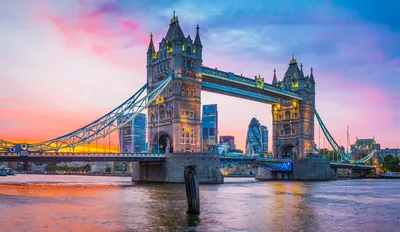 Тауэрский мост. Описание, фото и видео, оценки и отзывы туристов.  Достопримечательности Лондона, Великобритания.
