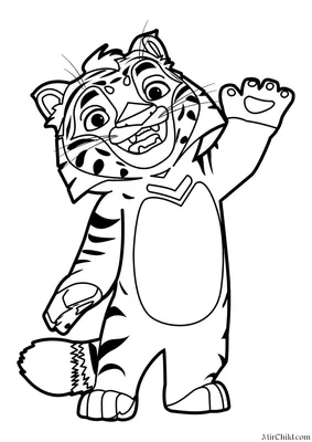 Тигрята - Схемы вышивки - 2009Gelya - Авторы - Портал «Вышивка крестом |  Cute animal drawings, Big cats art, Tiger art