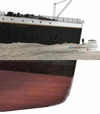 Место крушения легендарного «Титаника» показали со спутника (фото) -  Hi-Tech Mail.ru