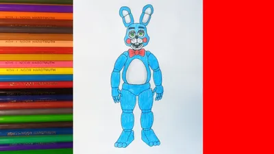 Фигурка Бонни из 5 ночей с Фредди совместима с лего (голубой) - купить  недорого в интернет-магазине игрушек Super01
