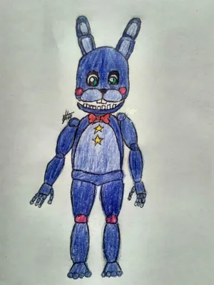 Мягкая игрушка Bonnie из ФНАФ с гитарой