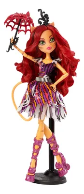 Купить кукла Monster High Шапито - Торалей страйп CHY01 CHX99, цены на  Мегамаркет