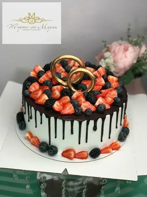 Торт на годовщину свадьбы. @... - Торты от Марины Омск | Facebook