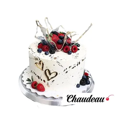 Торт на годовщину серебряной свадьбы на заказ в СПб | Шоколадная крошка