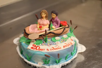 Купить прикольный торт на годовщину свадьбы 5 лет на заказ по цене 2 890 ₽  за кг