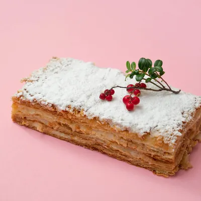 Торт наполеон домашний со сгущенкой - пошаговый рецепт с фото на Готовим  дома