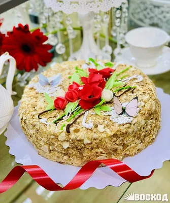 Торт \"Наполеон\" классический (из домашнего теста) - пошаговый рецепт с фото  на Повар.ру