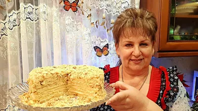 Торт «Наполеон» со сгущенным молоком рецепт – Русская кухня: Выпечка и  десерты. «Еда»