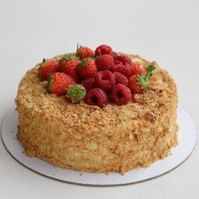 Классический торт \"Наполеон\" - рецепт автора Дарья Усова🌳