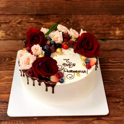 Торт для девушки | Торт, Торты для женщин, День рождения