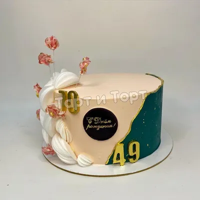 Торт “На День рождения женщины” Арт. 01237 | Торты на заказ в Новосибирске  \"ElCremo\"