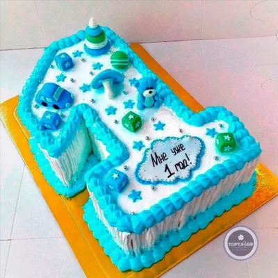 Торт на 1 годик для девочки купить в Санкт-Петербурге | Кейк