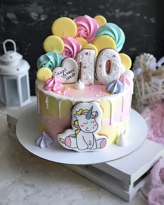 Торт на 10 лет девочке заказать в Ташкенте